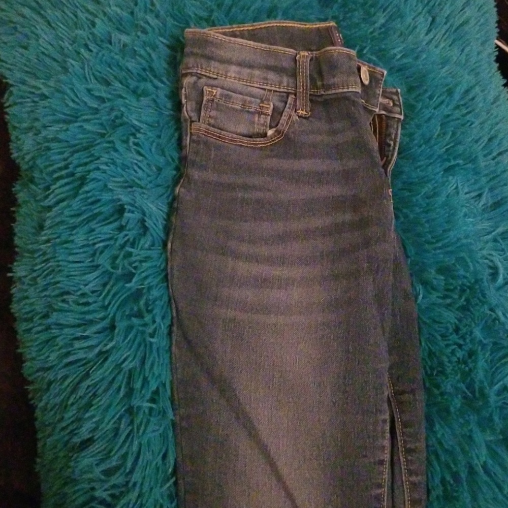 Old navy girls skinny jeans 14